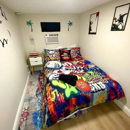 Unique Miami Art Escape W/ Hottub, Arcade & Murals Extérieur photo