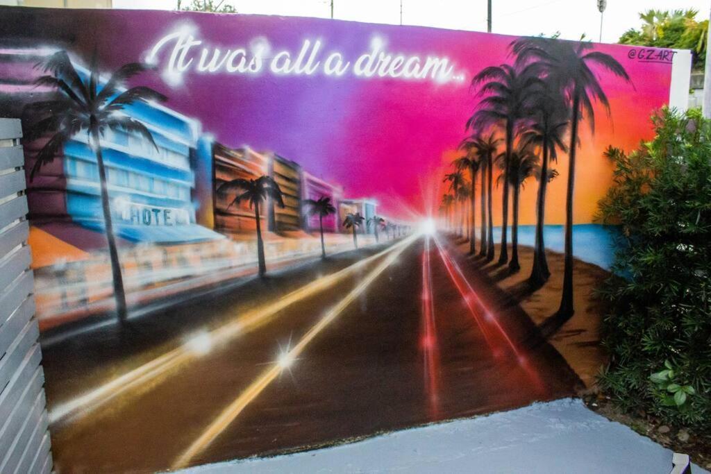 Hébergement de vacances Unique Art Escape W/ Hottub, Arcade & Murals Miami
